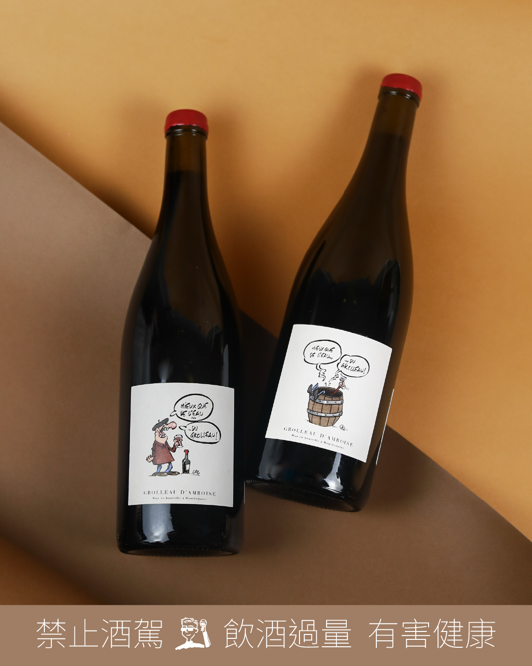 IGP Val de Loire Grolleau 比水還好喝⋯果若! 2023