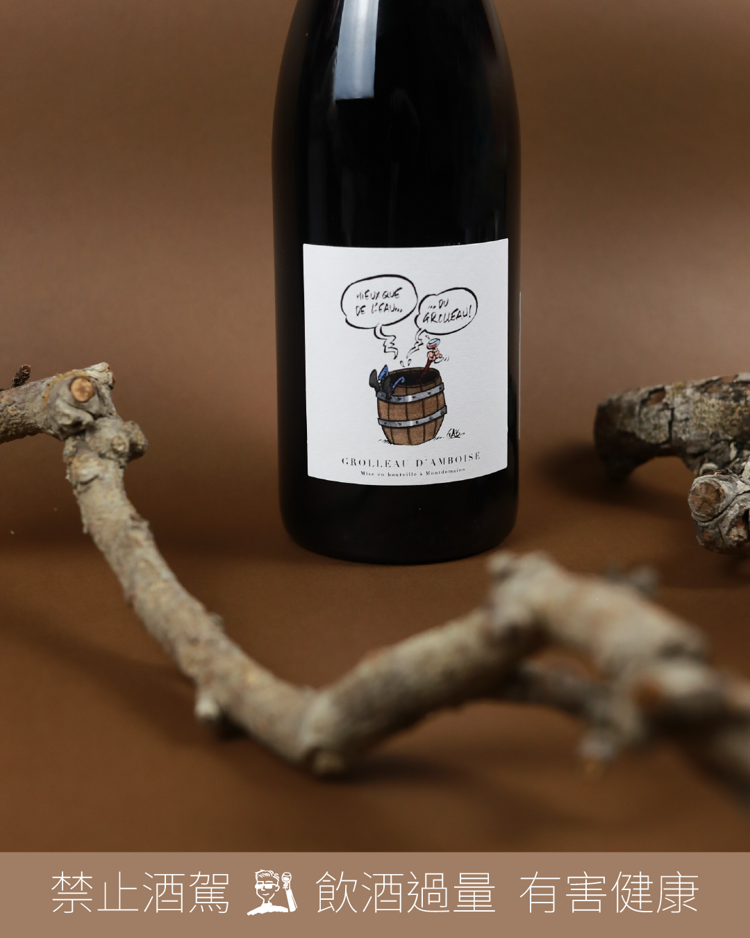 IGP Val de Loire Grolleau 比水還好喝⋯果若! 2023